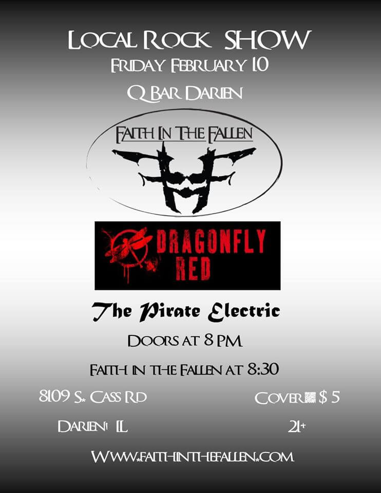 FITF Rocks Q Bar Darien February 10th