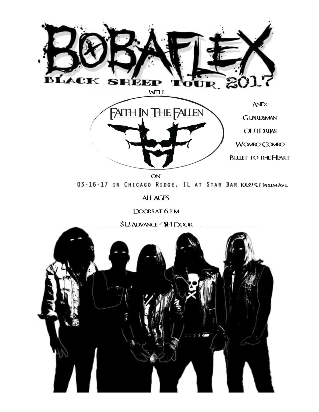 Bobaflex March 16-Anniversary Tapping March 22-Booking Shows Beyond